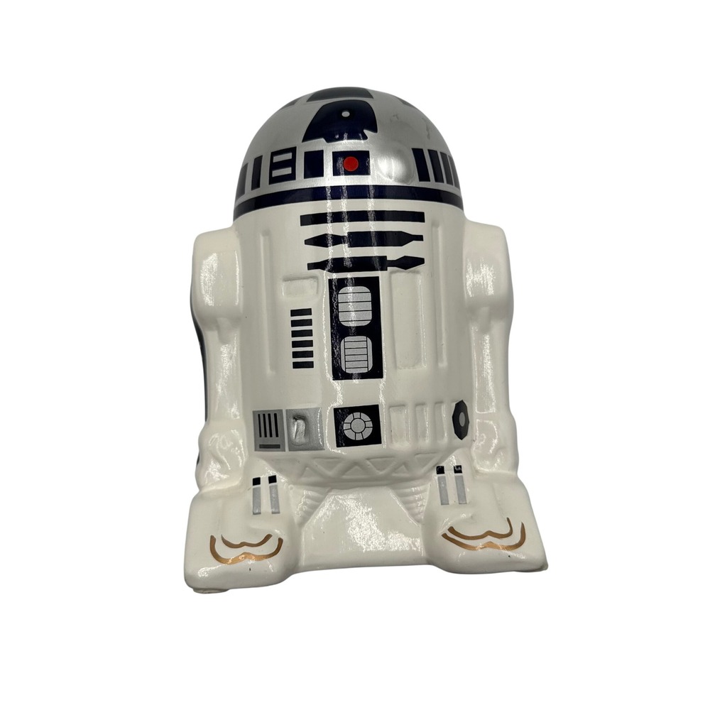 Star Wars R2-D2 Ceramic Coin Bank 2015 Lucasfilm F.A.B. Starpoint 8"